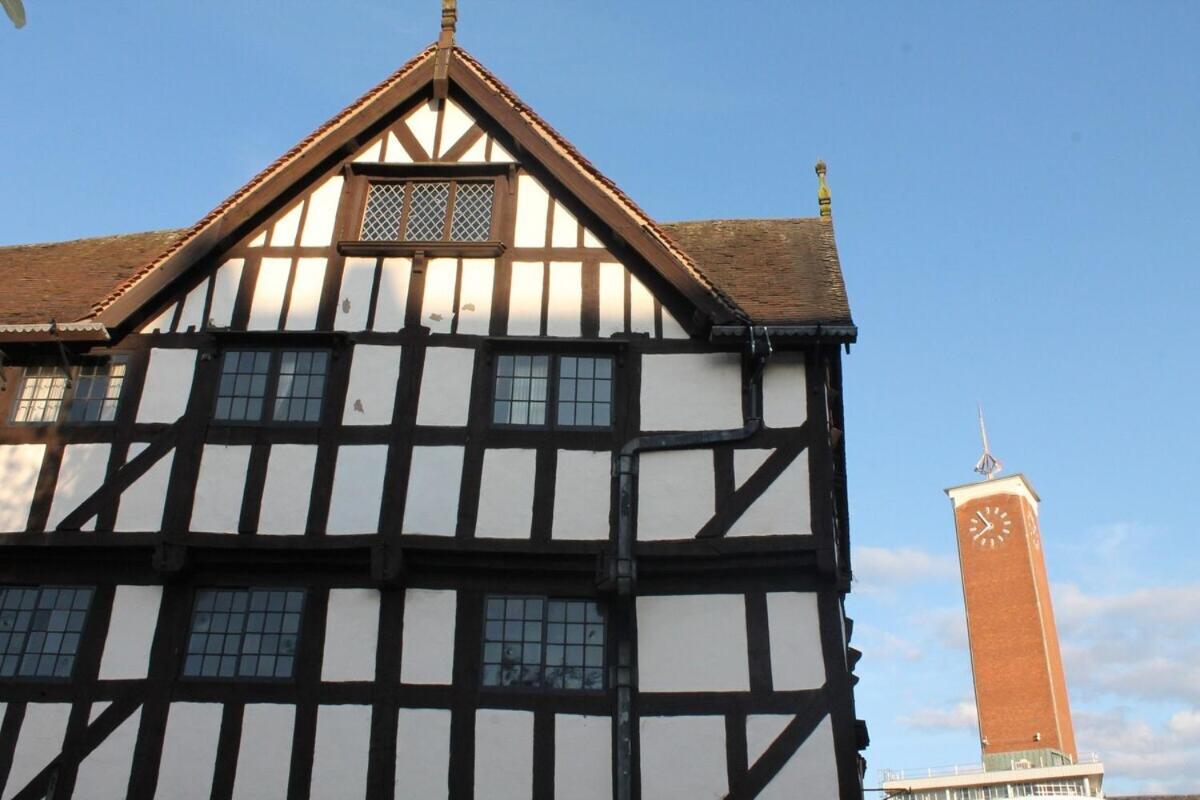 Willa Shrewsbury Georgian Town House - Hills Lane Zewnętrze zdjęcie